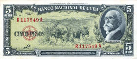 CARTAMONETA ESTERA - CUBA - Repubblica - 5 Pesos 1960

FDS
