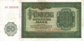 CARTAMONETA ESTERA - GERMANIA - Occupazione alleata (1945-1948) - 50 Marchi 1948

BB+