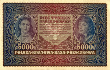 CARTAMONETA ESTERA - POLONIA - Repubblica (1919-1939) - 5.000 Marchi 07/07/1920

BB+