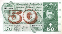 CARTAMONETA ESTERA - SVIZZERA - Confederazione - 50 Franchi 21/12/1961

bello SPL