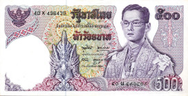 CARTAMONETA ESTERA - THAILANDIA - Rama IX (1946-2016) - 500 Baht

qFDS