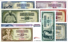 CARTAMONETA ESTERA - YUGOSLAVIA - Repubblica Popolare - Serie 8 valori

FDS