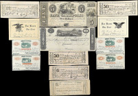 Lot of (13) Mixed Obsoletes. 1816-1917. Mixed Denominations. Fine to About Uncirculated.

Damage/issues are found on some of the notes. SOLD AS IS/N...