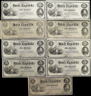 LOT WITHDRAWN

A group of nine advertising notes for this Irish Republic design. Damage/issues are found on some of the notes. SOLD AS IS/NO RETURNS...