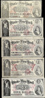 LOT WITHDRAWN

A group of notes by the Illustrated Advertising Co. of Spruce St., N.Y. Damage/issues are found on the notes. SOLD AS IS/NO RETURNS. ...