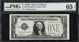 Fr. 1602. 1928B $1 Silver Certificate. PMG Gem Uncirculated 65 EPQ.

A Gem funny back ace from the 1928B series.

Estimate: $100.00- $150.00