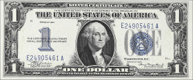 Fr. 1606. 1934 $1 Silver Certificate. Gem Uncirculated.

Excellent eye appeal and originality.

Estimate: $100.00- $150.00