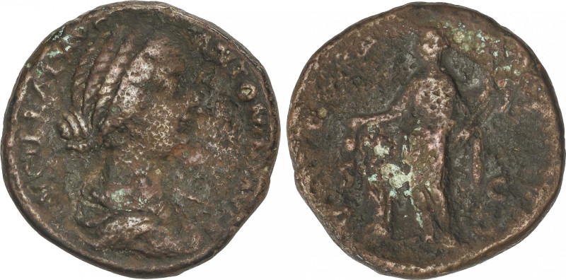 Empire
Sestercio. 164-169 d.C. LUCILLA. Anv.: LVCILLAE (AVG). ANTONINI AVG. F. ...