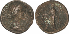 Empire
Sestercio. 164-169 d.C. LUCILLA. Anv.: LVCILLAE (AVG). ANTONINI AVG. F. Busto a derecha. Rev.: (PIETAS) S. C. Piedad en pie a izquierda. 23,03...