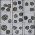 Empire
Lote 100 monedas Pequeños Bronces. EMPERADORES VARIOS. AE. A EXAMINAR. RC a BC+.