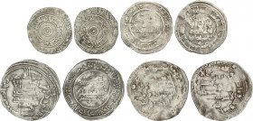 Lots
Lote 4 monedas 1/2, 1 Dirham (3). AR. Dirham emiral de Muhammad I, Dirham de Abderrahan III, Dirham de al-Haqem II, 1/2 Dirham fatimì. A EXAMINA...