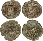 Philip III
Lote 2 monedas 8 Maravedís. 1604, 1619. BURGOS. 7,67 y 7,26 grs. AC-290, 296. MBC- a MBC.