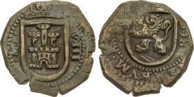Philip III
8 Maravedís. (1)618. MADRID. 6,34 grs. AC-305. MBC.