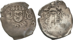 Philip IV
Divuitè. 1650. VALENCIA. 2,05 grs. AC-823. MBC-.