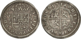Philip V
1 Real. 1718. CUENCA. J.J. 3,07 grs. AC-350. EBC-.