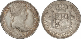 Ferdinand VII
1 Real. 1817. GUATEMALA. M. 3,44 grs. AC-557. MBC.