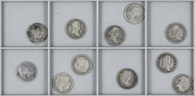 Ferdinand VII
Lote 11 monedas Real. 1816 a 1825. POTOSÍ. P.J. Casi todas fechas diferentes. Solo una repetida. 1816 (año escaso), 1817 (2), 1818, 181...