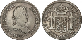Ferdinand VII
2 Reales. 1819. LIMA. J.P. 7,83 grs. AC-819. MBC-.