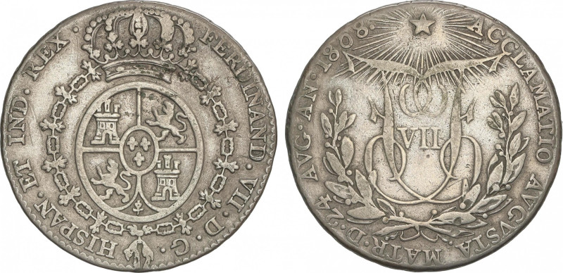 Ferdinand VII
Medalla Proclamación. 24 Agosto 1808. MADRID. 5,66 grs. Módulo 2 ...
