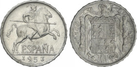 5 Centimos. 1953. SC-.