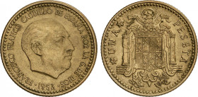 1 Peseta. 1947 (*19-54). EBC.