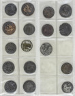 Lote 131 monedas cobre. REYES CATOLICOS a ALFONSO XII. Destaca 1/2 Real (5 Decimas) 1848. A EXAMINAR. RC a MBC.