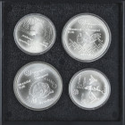 Canada
Serie 28 monedas 5 (14) y 10 Dólares (14). 1973 a 1976. AR. Olimpiada Montreal´ 76. Colección completa. En estuche de madera con certificados....