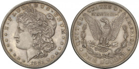 United States of America
1 Dollar. 1881-S. SAN FRANCISCO. 26,72 grs. AR. Tipo Morgan. Ligera pátina. KM-110. EBC+.