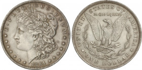 United States of America
1 Dollar. 1884-O. NUEVA ORLEANS. 26,72 grs. AR. Tipo Morgan. KM-110. EBC.