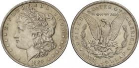 United States of America
1 Dollar. 1889. 26,7 grs. AR. Tipo Morgan. KM-110. EBC-.