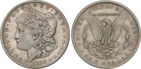 United States of America
1 Dollar. 1899-O. NEW ORLEANS. 26,66 grs. AR. Tipo Morgan. KM-110. MBC+.