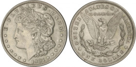 United States of America
1 Dollar. 1921. 26,68 grs. AR. Tipo Morgan. KM-110. EBC.