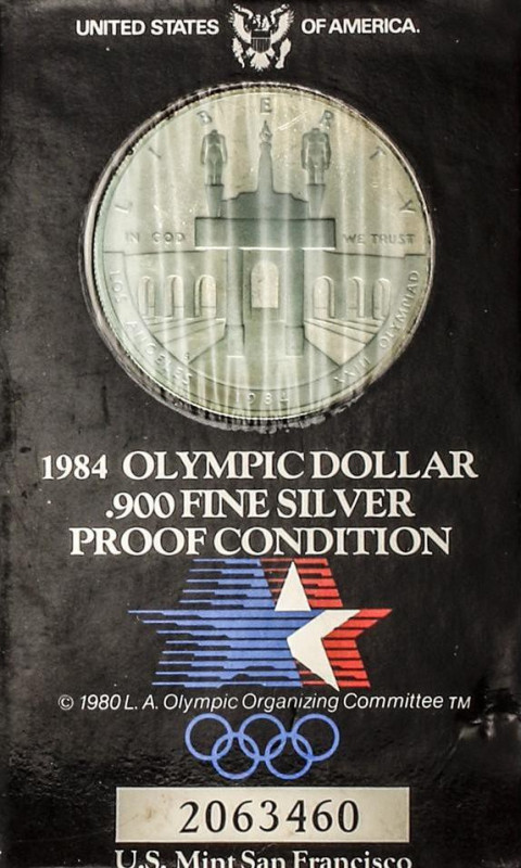 United States of America
1 Dollar. 1984-S. SAN FRANCISCO. AR. Los Angeles: Memo...
