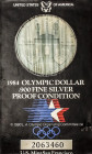 United States of America
1 Dollar. 1984-S. SAN FRANCISCO. AR. Los Angeles: Memorial Coliseum. En presentación original. KM-210. PROOF.