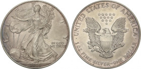 United States of America
1 Dollar. 2000. 31,2 grs. AR. Walking Liberty. KM-273. SC-.