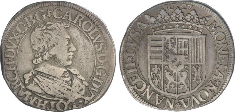 France
Teston. 1627. CHARLES IV. NANCY. LORRAINE. 8.54 grs. AR. KM-45 (Germany)...