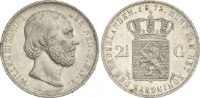 Netherlands
2-1/2 Gulden. 1872. WILLEM III. 24,85 grs. AR. (Rayitas y golpecitos). KM-82. MBC+/EBC-.