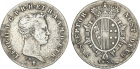Italian States
Paolo. 1831. LEOPOLDO II. TOSCANA. 2,54 grs. AR. C-70. MBC-.