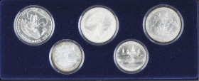 Russia
Lote 3 Sets 16 monedas 5 (8) y 10 Roubles (8). 1977 a 1979. AR. Olimpiada Moscú ´80. Todas diferentes. En estuches originales sin certificado....