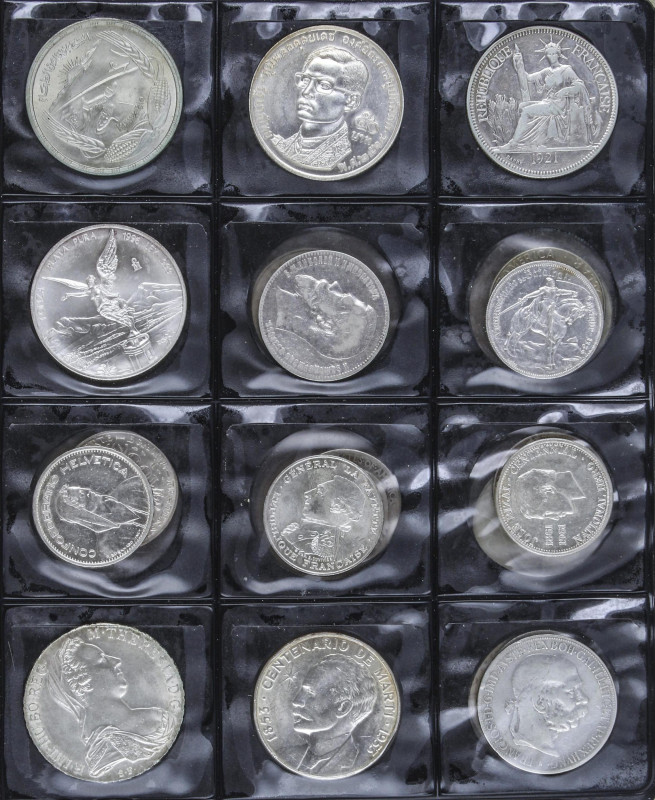 Lote 61 monedas. Siglo XIX-XX. DIFERENTES PASÍSES DEL MUNDO. AR, Cuni, Al. Difer...