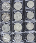 Lote 89 monedas. Siglo XX. USA, CUBA, México, etc…. Ni, AR. Algunos tipo duro. Destaca: 1 Peso Cuba 1953 Cuba tipo jose Martí, 50 Centavos 1920 Strait...