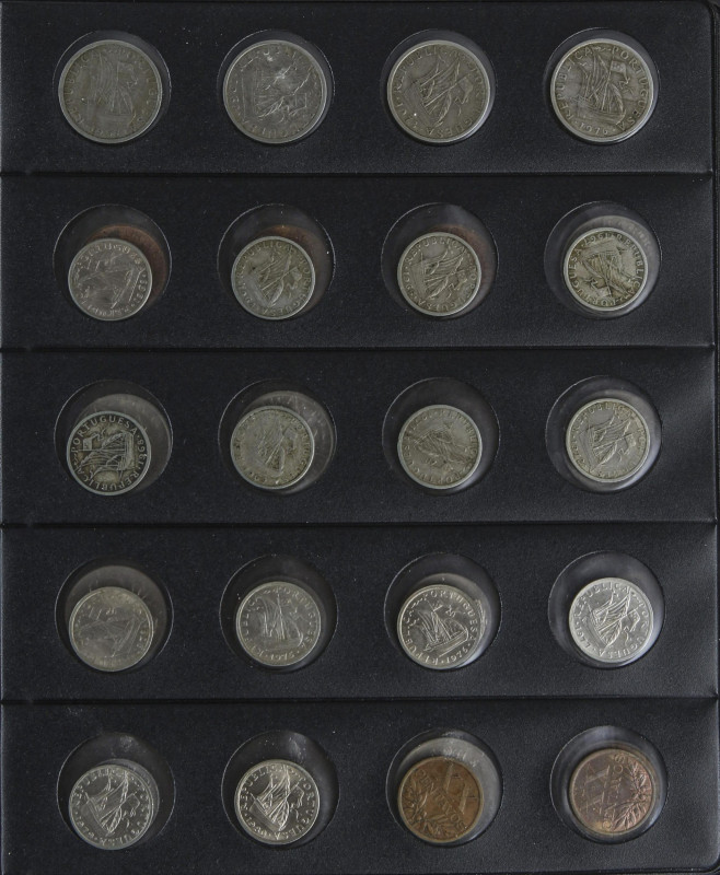 Lote centenares de monedas. Gran mayoría del S.XX. VARIOS PAÍSES DE TODO EL MUND...