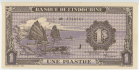 French Indochina 1 Piastre 1943
P# 60, N# 212316; # 1746848; UNC