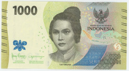 Indonesia 1000 Rupiah 2022
N# 338501; # GAY 402223; UNC