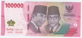 Indonesia 100000 Rupiah 2022
N# 338509; # LAZ 615074; UNC