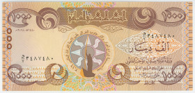 Iraq 1000 Dinars 2018
P# W104, N# 206234; # d/7 3487480; Inclusion of the marshes and ruins of southern Iraq in the list of world heritage 2016; UNC