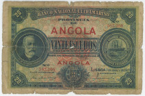 Angola 20 Escudos 1921
P# 59, N# 248192; # 587.308; F