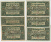 Germany - Weimar Republic 6 x 10 Mark 1920
P# 67, N# 258338; F-AUNC
