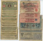 Germany - Weimar Republic Lot of 29 Banknotes 1918 - 1923
G-F