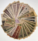 Germany - Weimar Republic Lot of 30 Banknotes 1920 s
VF